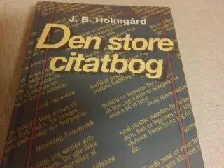 Den Store Citatbog