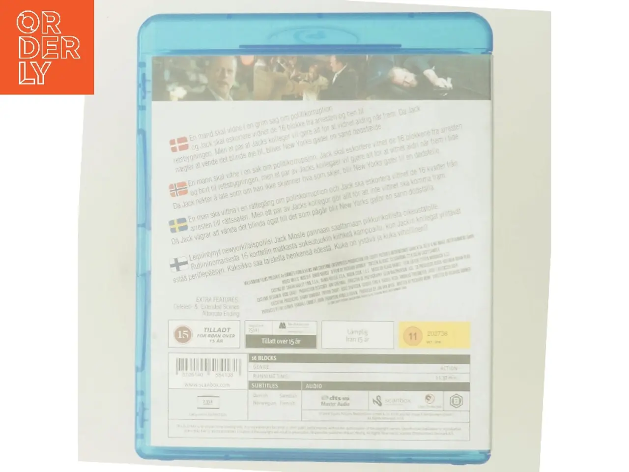 Billede 3 - 16 Blocks med Bruce Willis (DVD)