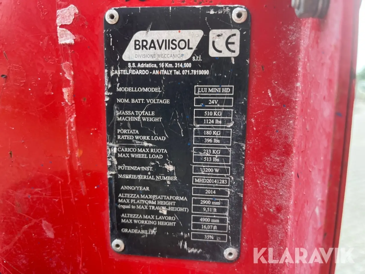 Billede 9 - Søjlelift Braviisol Lui Mini HD 5meter