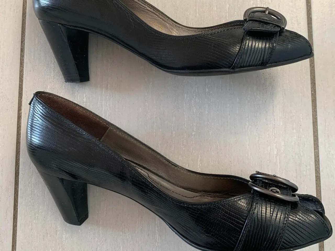 Billede 3 - billi bi stiletter peep-toes, str. 41