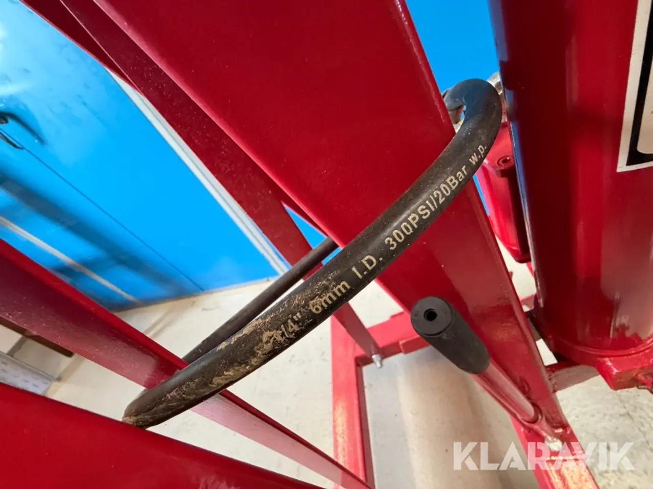 Billede 8 - Hydraulisk værkstedskran, sammenklappelig, maks. løftekapacitet 2 ton