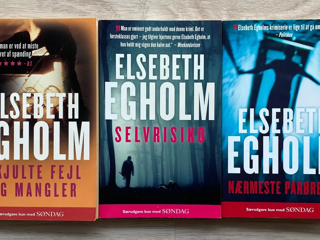 Billede 1 - Elsebeth Egholm (6 Bøger) fra 8 kr. pr. stk.