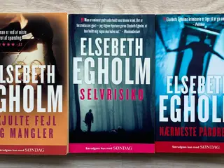 Elsebeth Egholm (6 Bøger) fra 8 kr. pr. stk.
