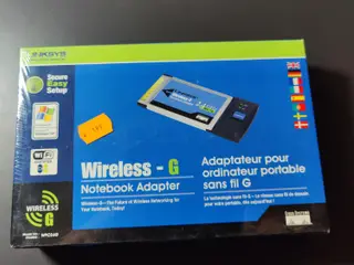 Linksys Wireless-G Notebook Adapter