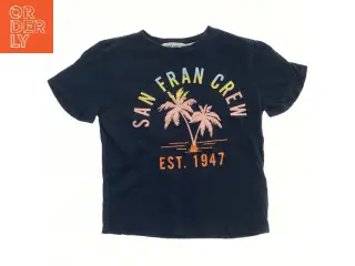 Børne T-shirt med San Fran Crew print fra H&M (str. 98)
