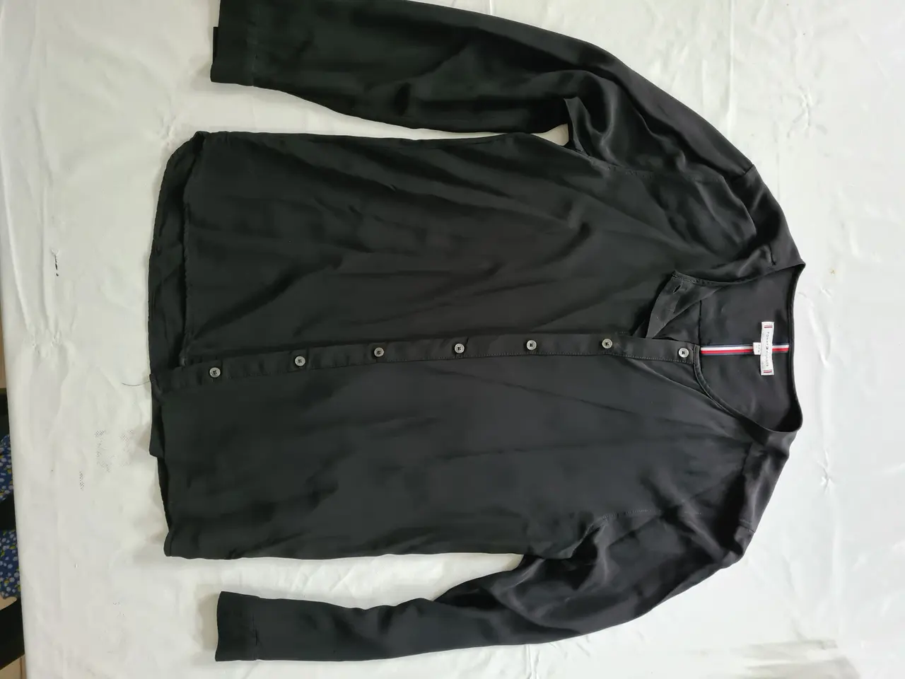 Billede 1 - Tommy Hilfiger skjorte, sort – str. 38