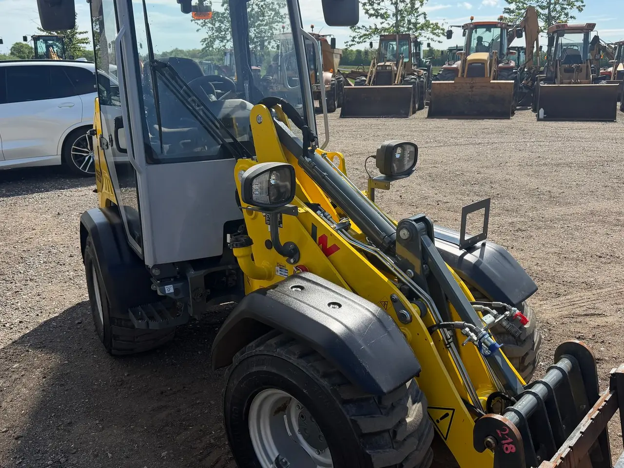 Billede 3 - Wacker Neuson WL28 LUKKET HUS, SKOVL OG GAFLER , HYDRAULISK SKIFT