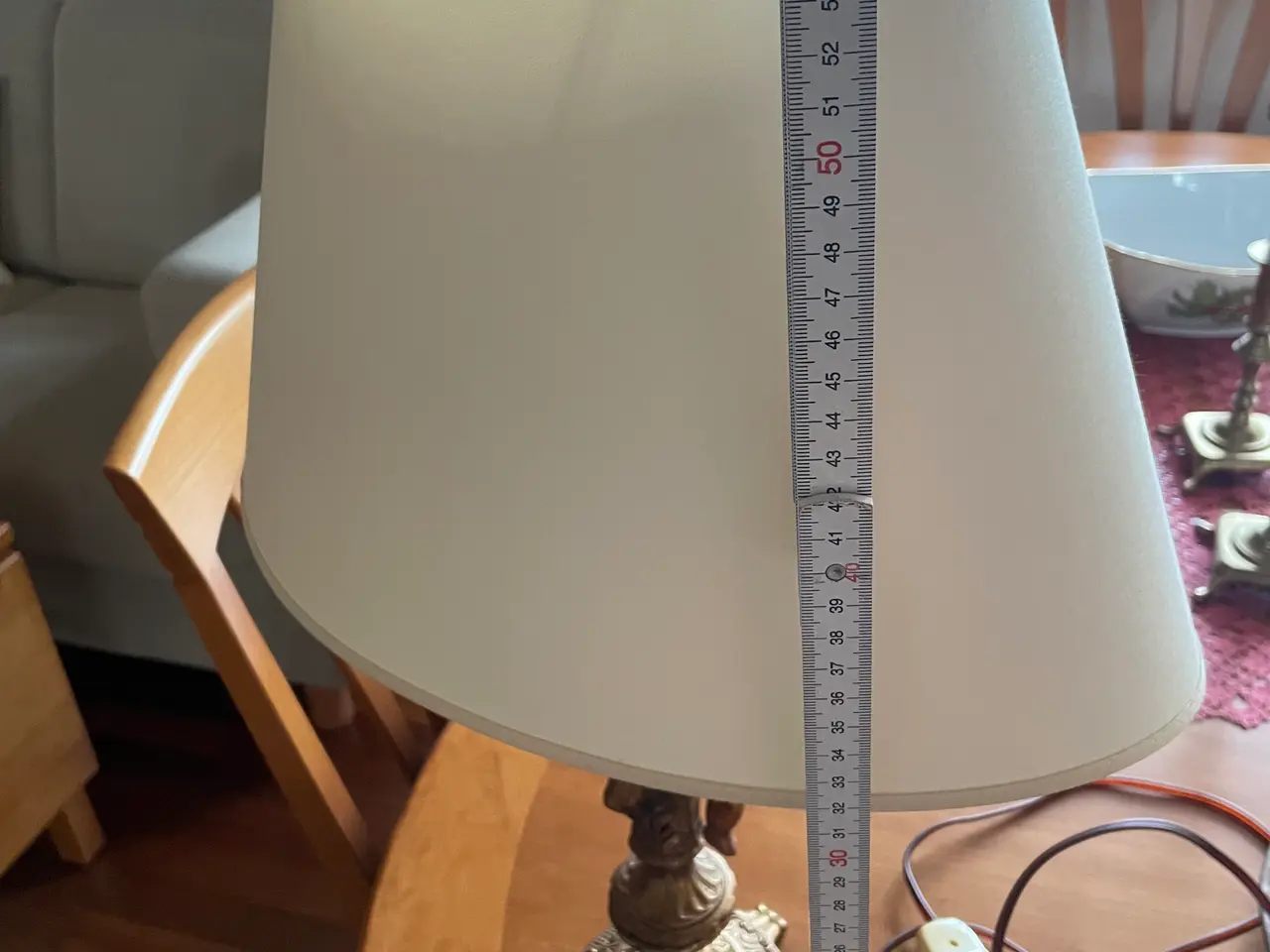 Billede 4 - Bordlampe Jugendstil