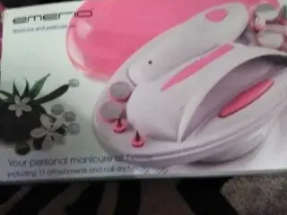 Manicure og pedicure plejesæt sælges