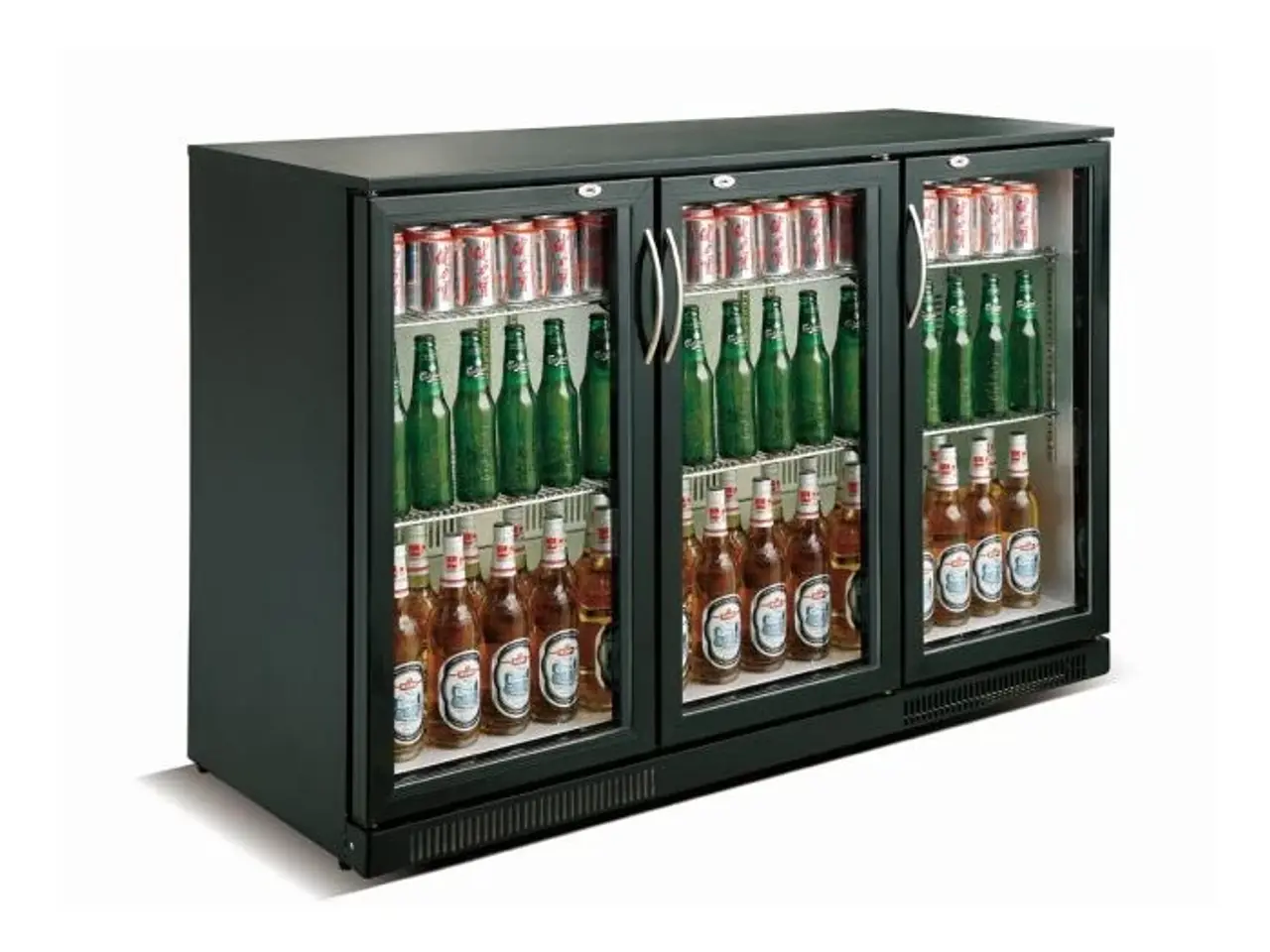 Billede 1 - Backbar / barkøleskab 298 liter – med 3 glasdøre