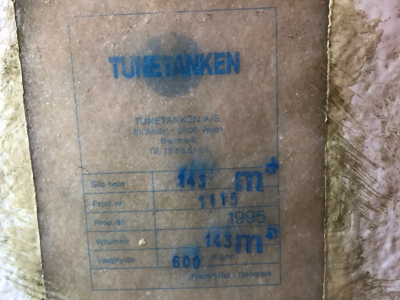 Billede 3 - Tunetank gastæt kornsilo.143m3