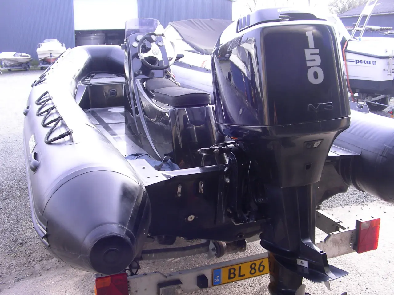 Billede 5 - m Mercury 135 Optimax V6 og indregistreret Variant trailer