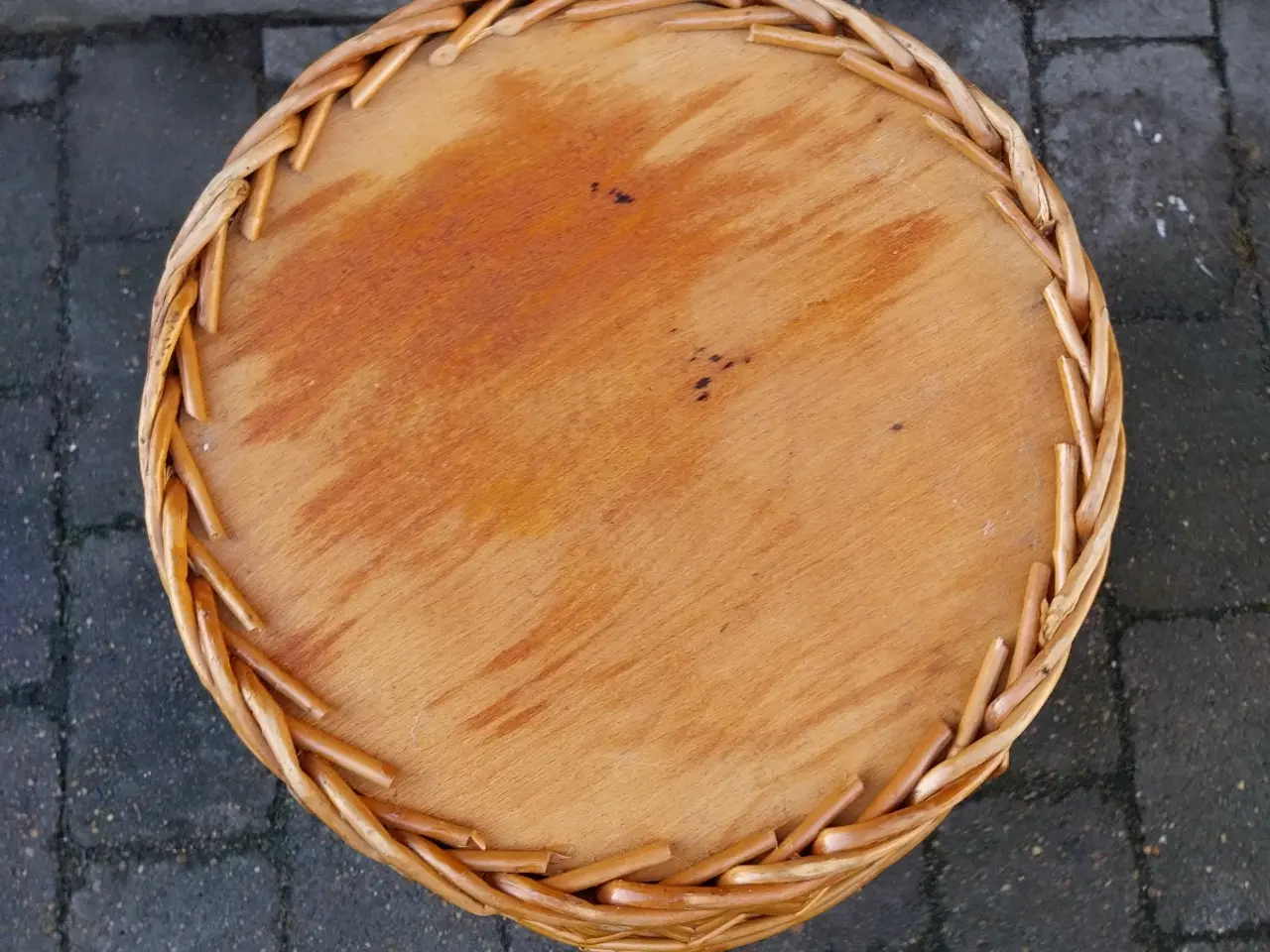 Billede 9 - Flettet opsats 46 x 35 cm 