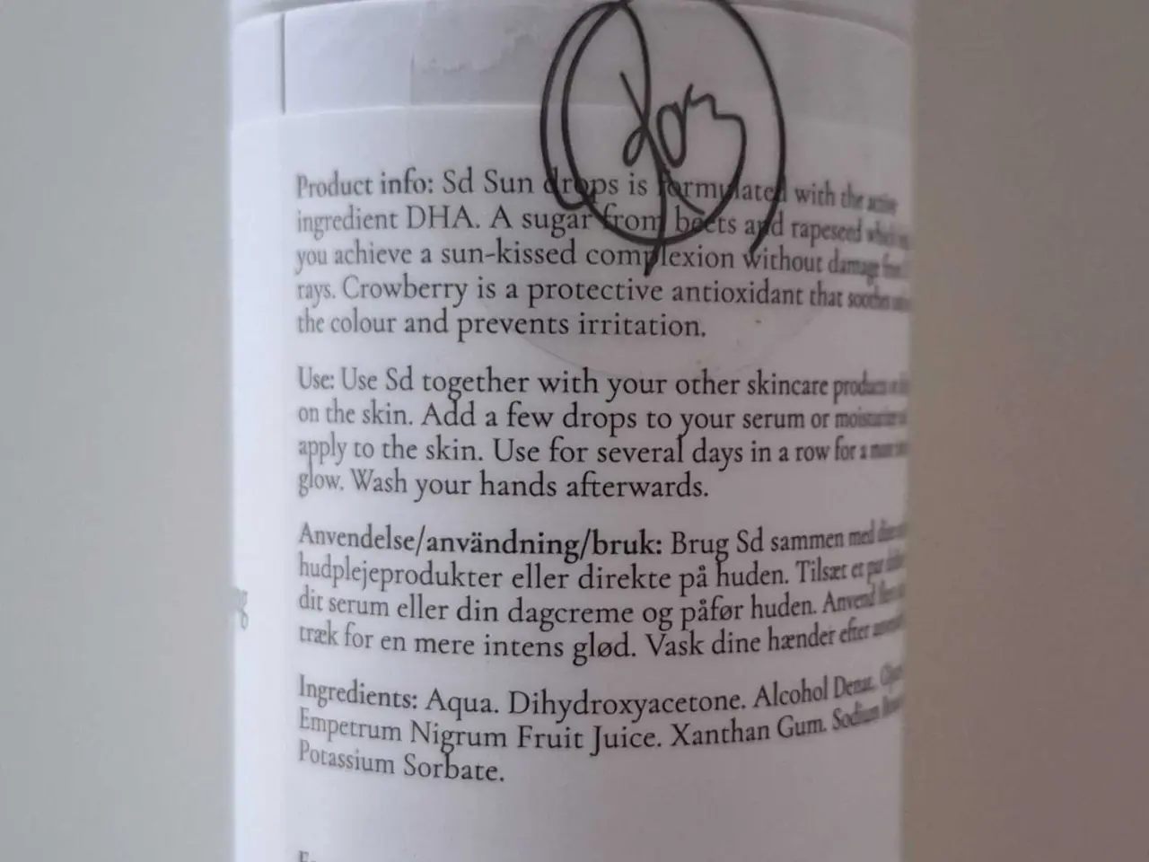 Billede 3 - Ny Raz Skincare Sd Sun drops 30 mæ