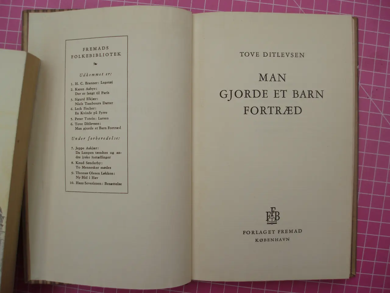 Billede 2 - Man gjorde et barn fortræd af Tove Ditlevsen