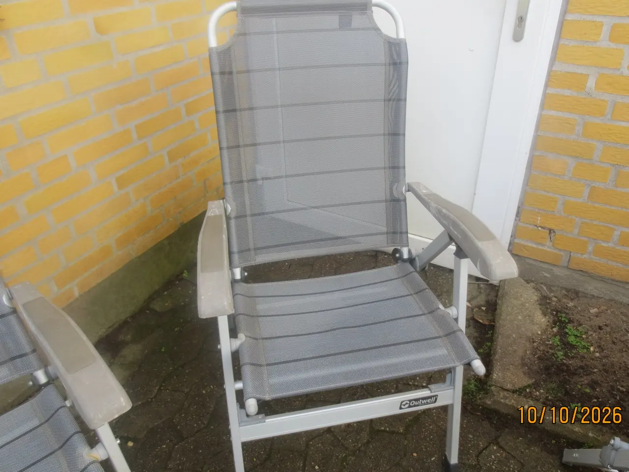 Billede 3 - 4 stk Outwell Campingstole i Aluminium