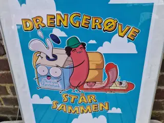 Plakat DRENGERØVE STÅR SAMMEN