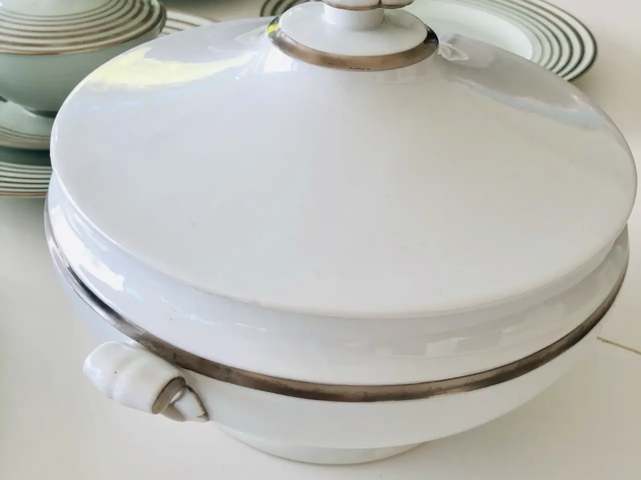 Billede 3 - B&G Bouillon sæt med tallerkner
