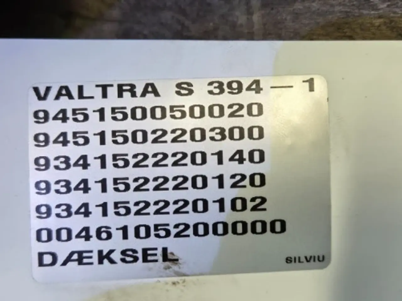 Billede 23 - Valtra S394 PTO Transmission 945150050020