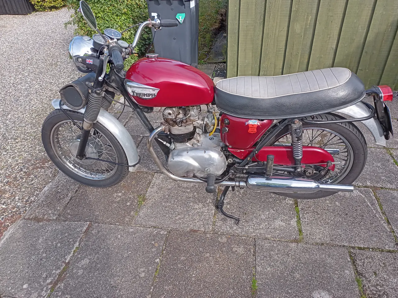 Billede 1 - Triumph 2 cyll 500 ccm 