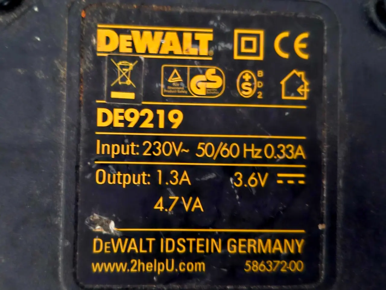 Billede 2 - Dewalt oplader