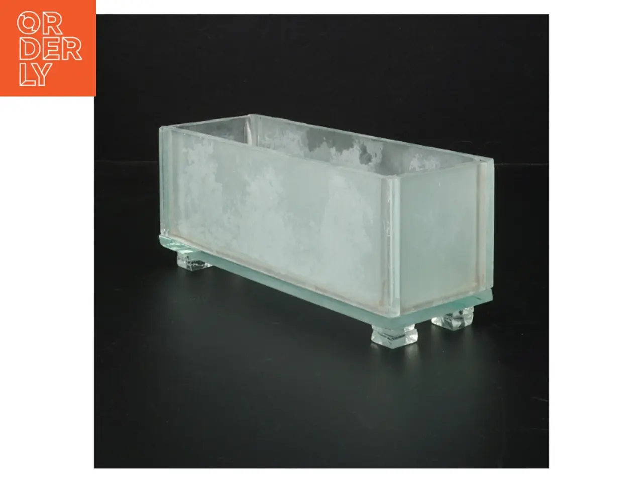Billede 1 - Glas vase (str. 20. x 7 cm)