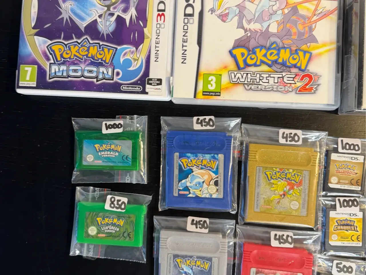 Billede 2 - Retro Håndhold Pokémon Spil Til Seperate Priser