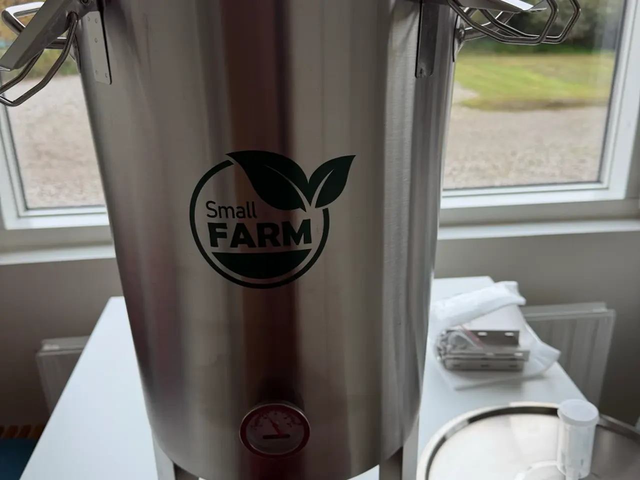 Billede 1 - 30l gæringstank til æblemost, cider/øl produktion