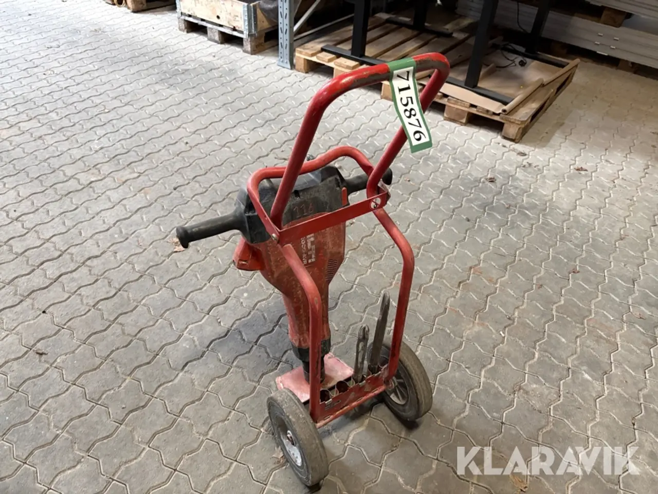 Billede 2 - Mejselshammer Hilti TE 2000-AVR på vogn