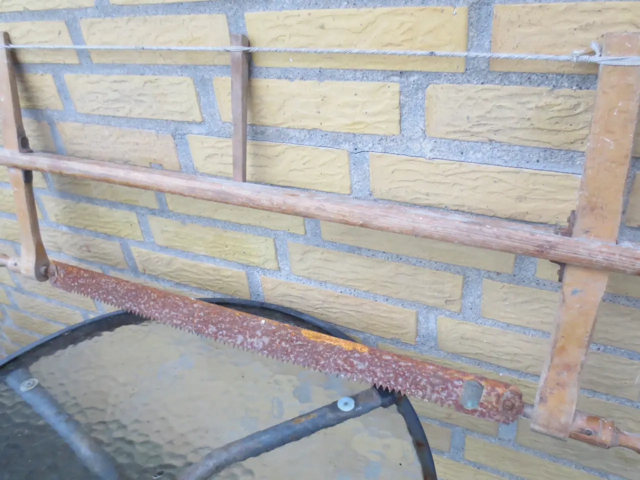 Billede 2 - 1 stk Retro Håndsav længde 95 cm