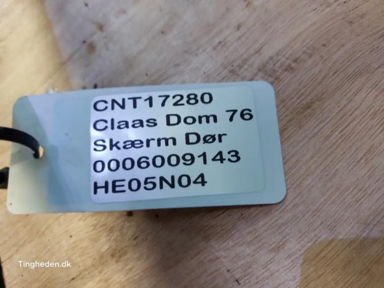 Billede 11 - Claas Dominator 76 Skærm Dør 0006009143