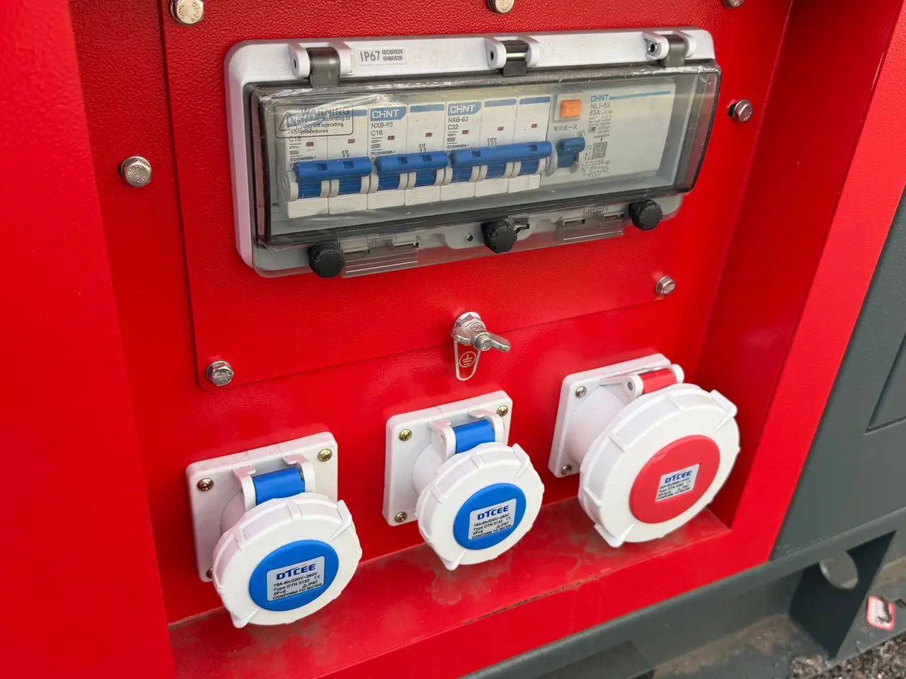 Billede 7 - Ashita AG3-80 Næsten ny 80 KVA Generator