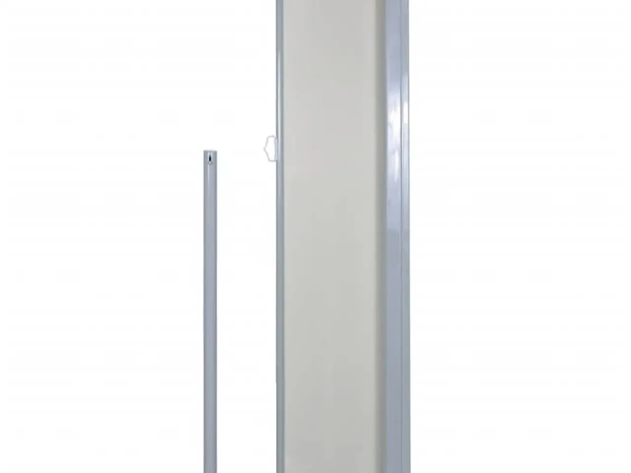 Billede 5 - Sammenrullelig sidemarkise 160 × 500 cm - cremefarvet