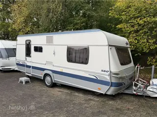 2007 - Fendt Saphir 560 TFK   Dejlig køjevogn med 2 køjer og dobbeltseng fra Hinshøj Caravan