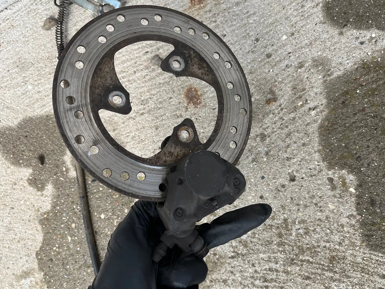 Billede 5 - Yamaha Jog R bremser