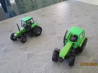 2 stk Modeltraktor Deutz 6.07 og 6.05TT