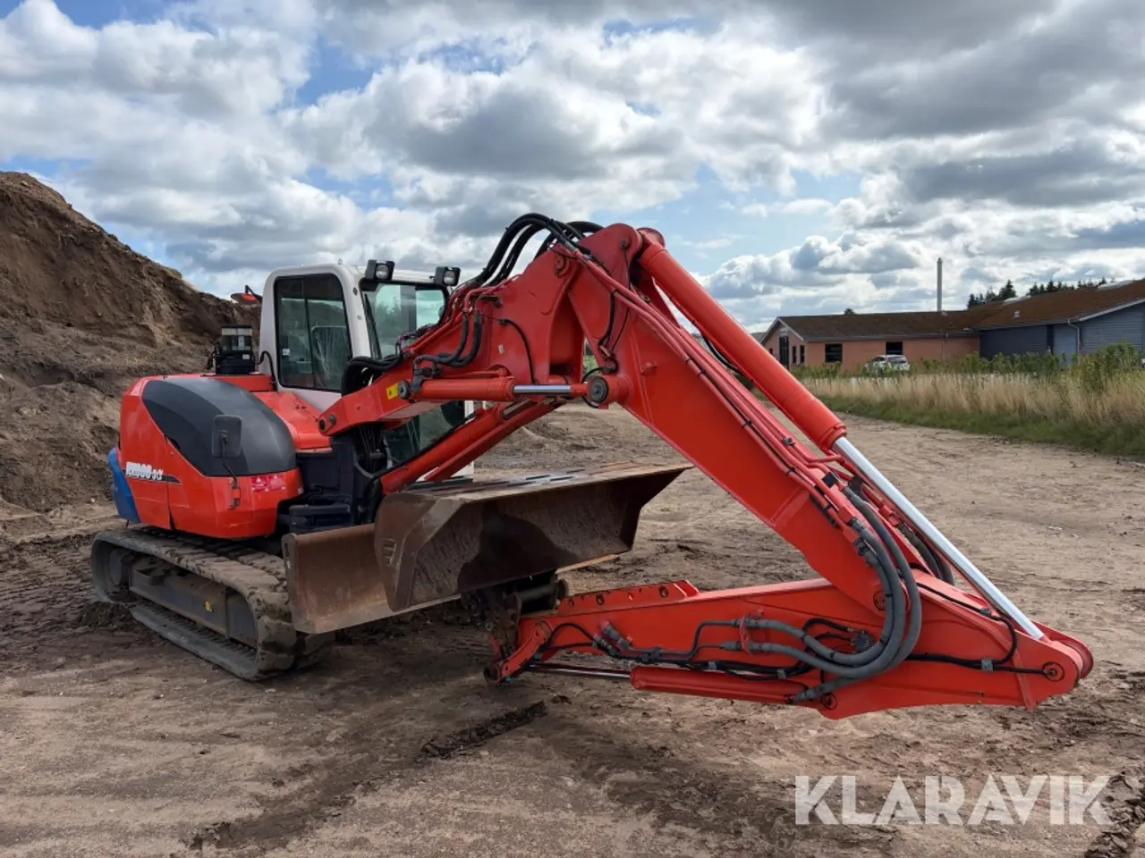Billede 7 - Gravemaskine Kubota KX080-3 med citybom