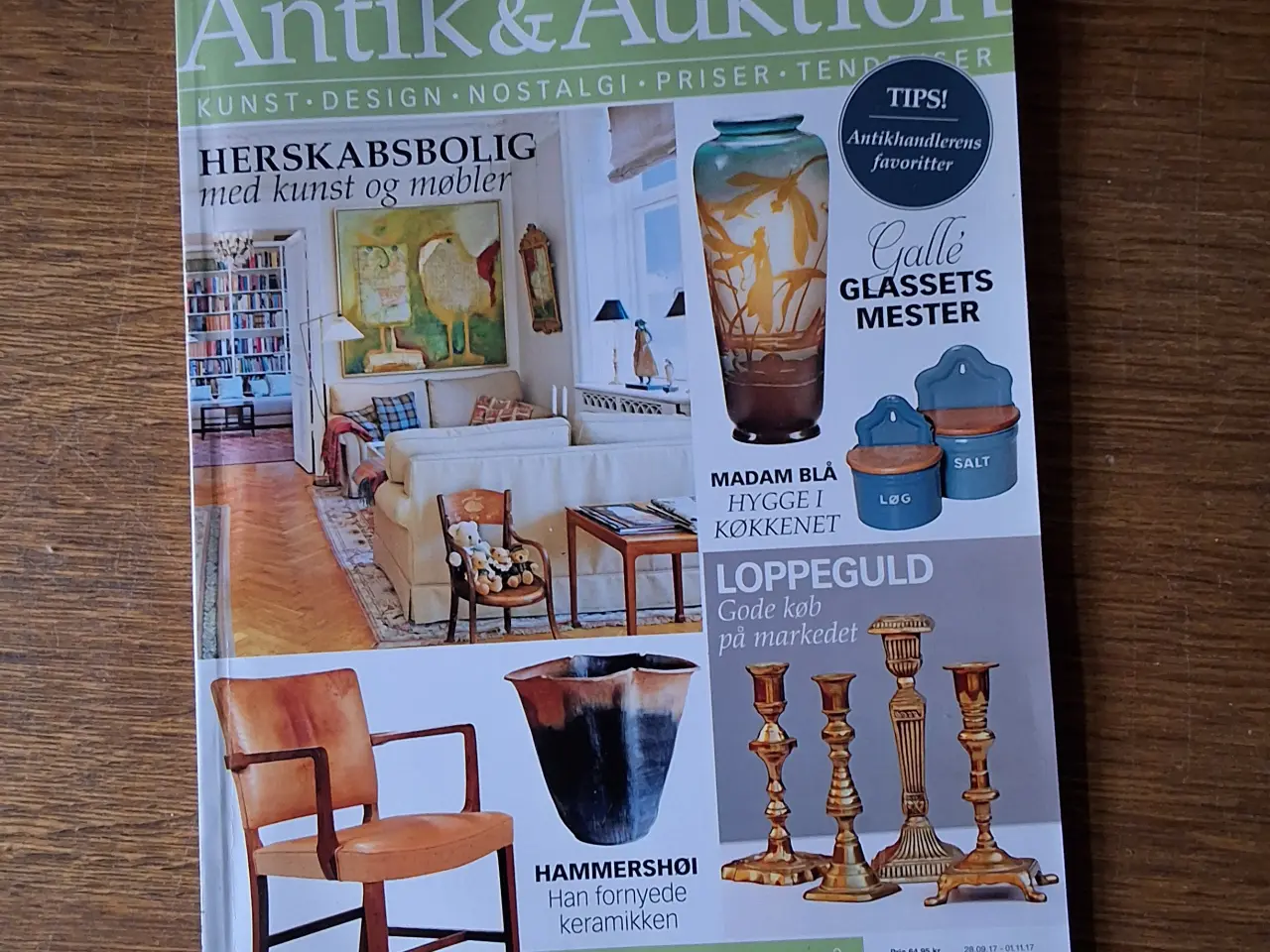 Billede 3 - Antik & Auktion. - 10 blade samlet for 25kr.