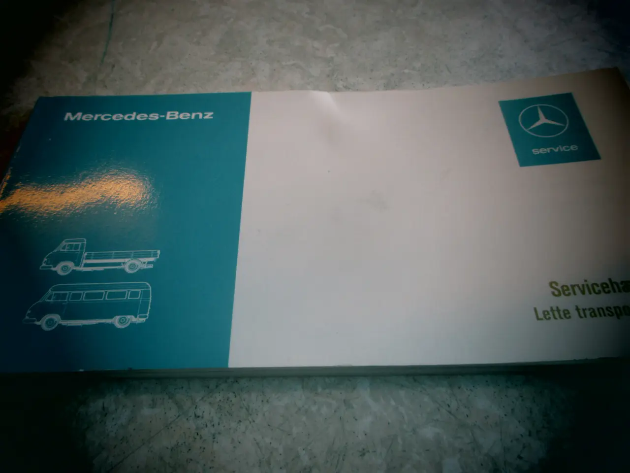 Billede 1 - Servicehæfte Mercedes L 206 D + L306 D