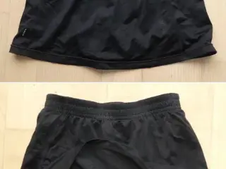 Court skørt med shorts