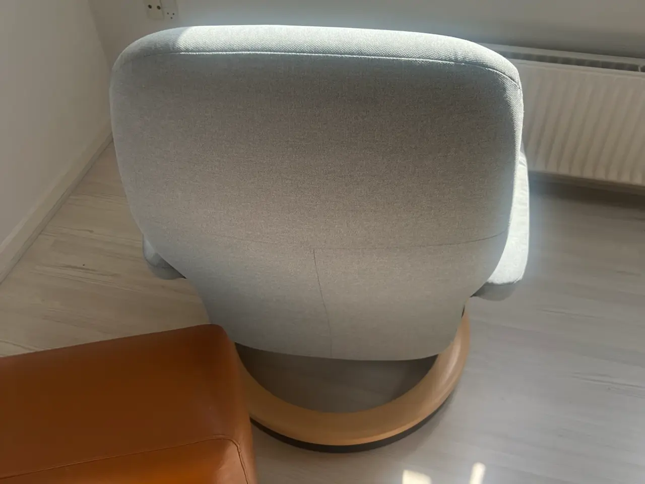Billede 1 - Har denne fin stressless stol uden skammel 