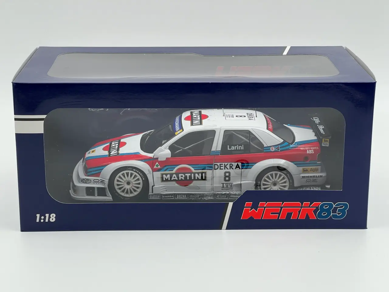 Billede 8 - 1995 Alfa Romeo 155 V6 Ti DTM #8 med figur 1:18