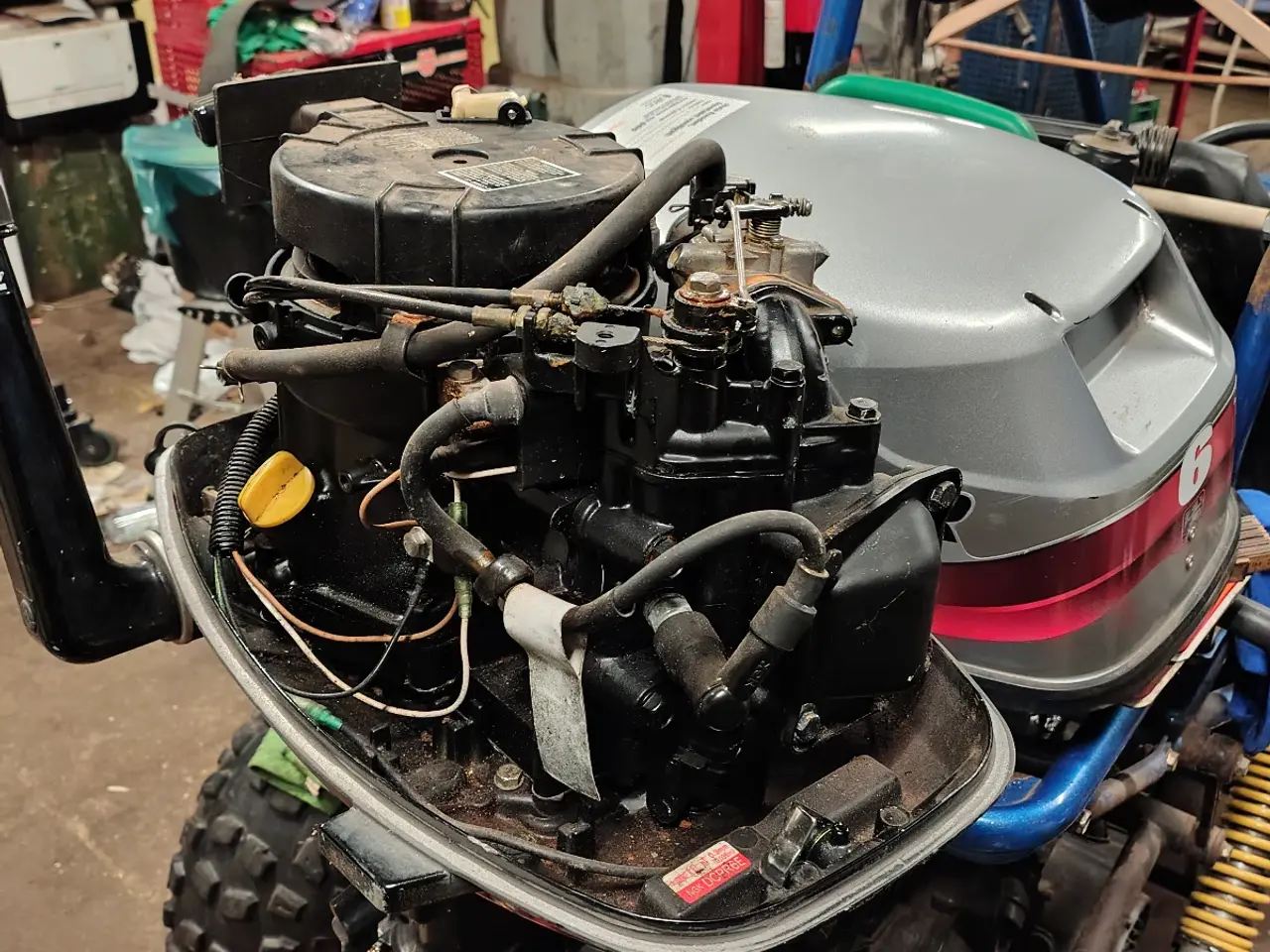 Billede 7 - God solid jolle med 4t motor