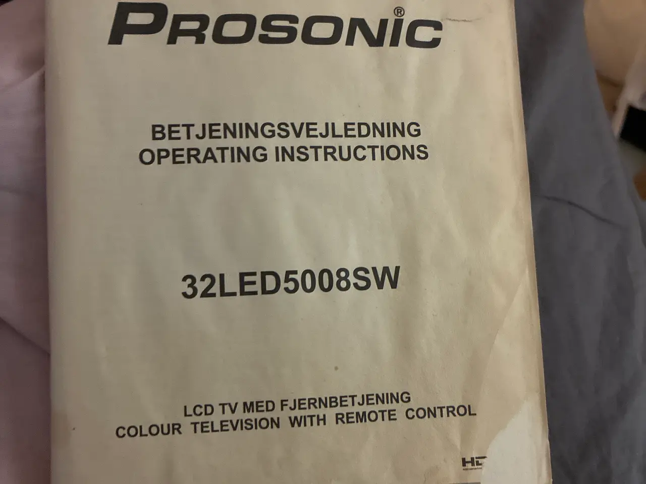 Billede 3 - Prosonic 32 led tv