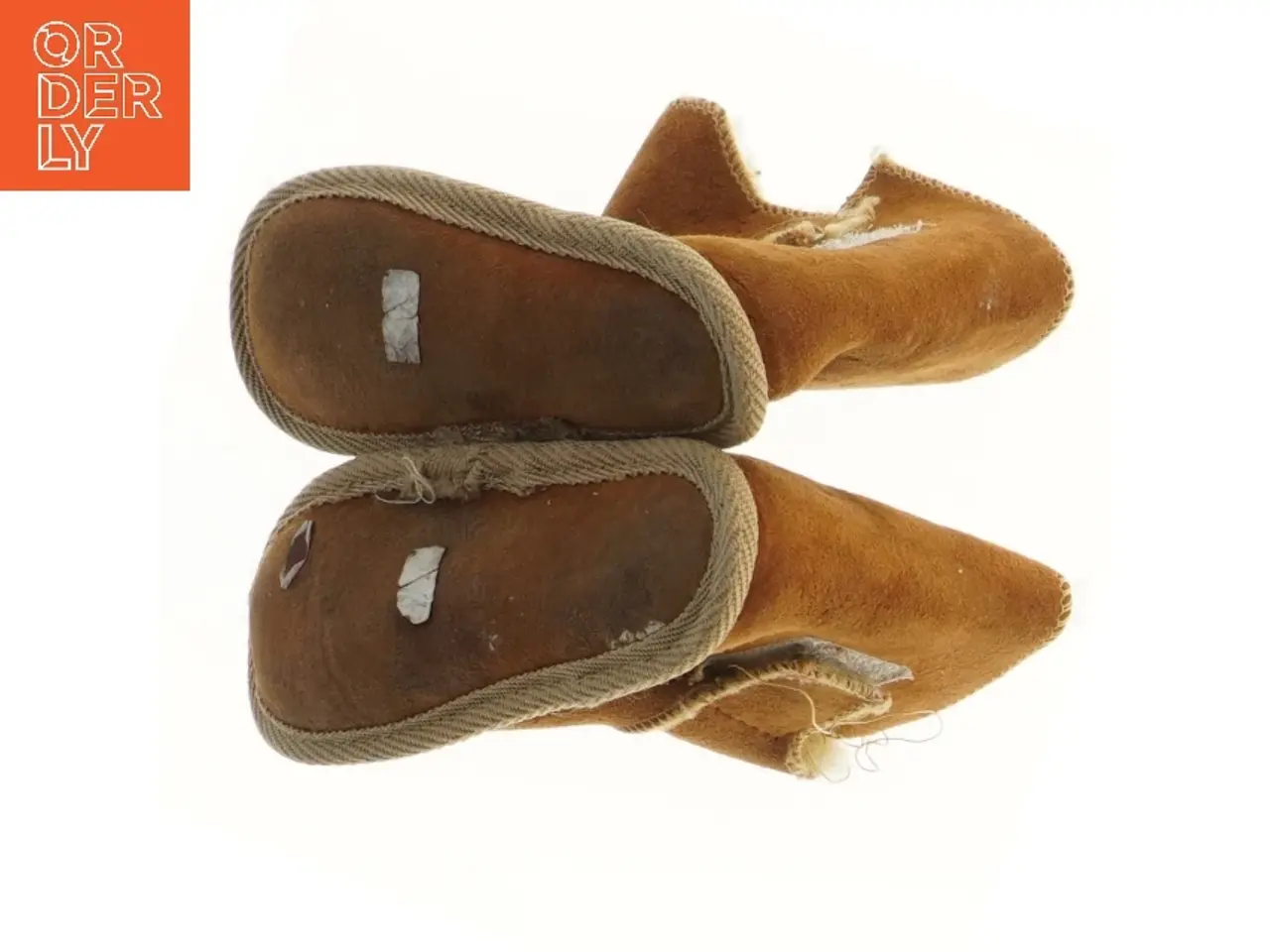 Billede 3 - Brune børnestøvler med pelsfor (str. 17 cm)