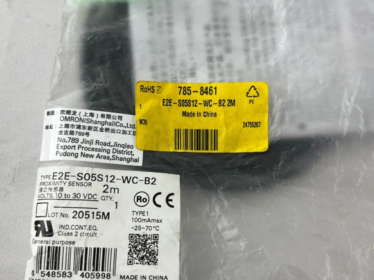 Billede 3 - OMRON E2E-S05S12-WC-B2 Proximity Sensor M5 1.2mm