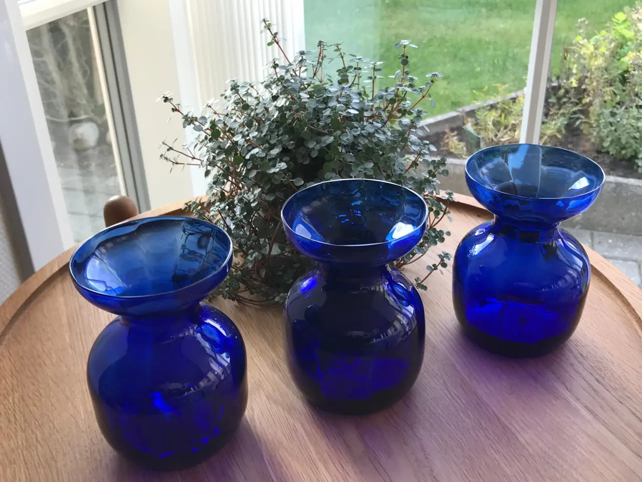 Billede 2 - Hyacintglas med optisk strib