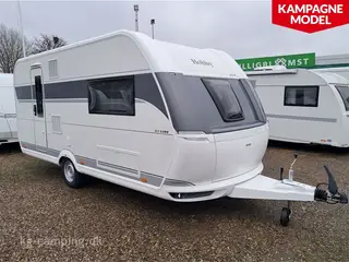 2026 - Hobby De Luxe 460 SL Kampagnemodel DK LINE fra HOBBY med enkeltsenge - kan nedvejes til 1350 kg.
