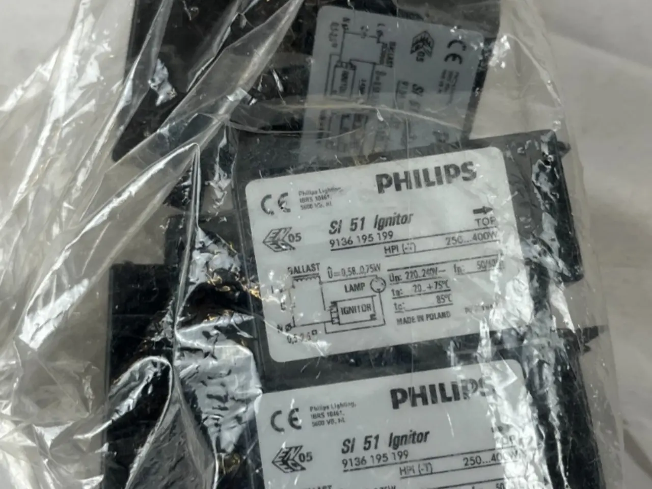 Billede 1 - Philips SI 51 Ignitor 9136195199 HPI-T 250-400W 6x
