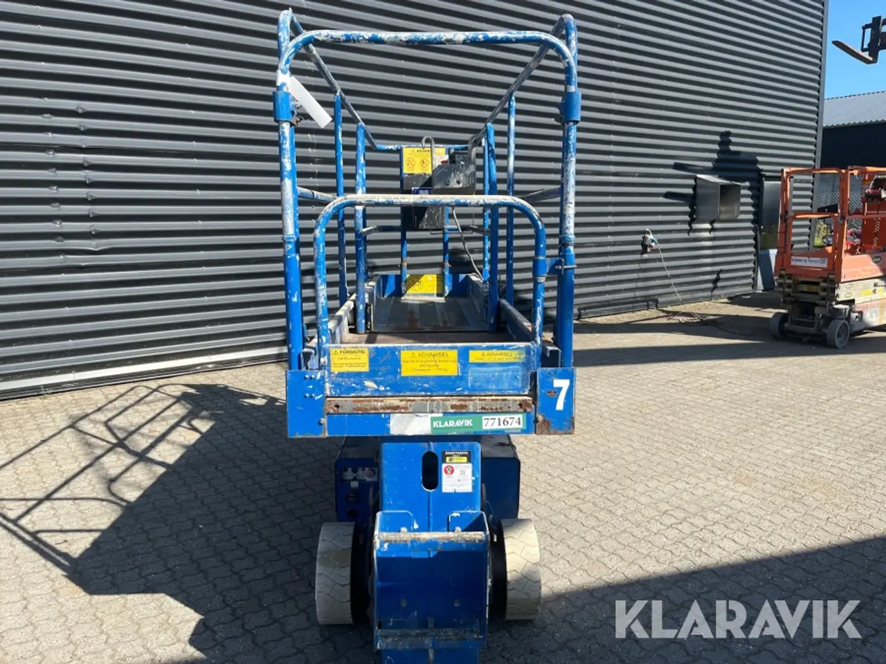 Billede 8 - Sakselift Upright SL20 8meter